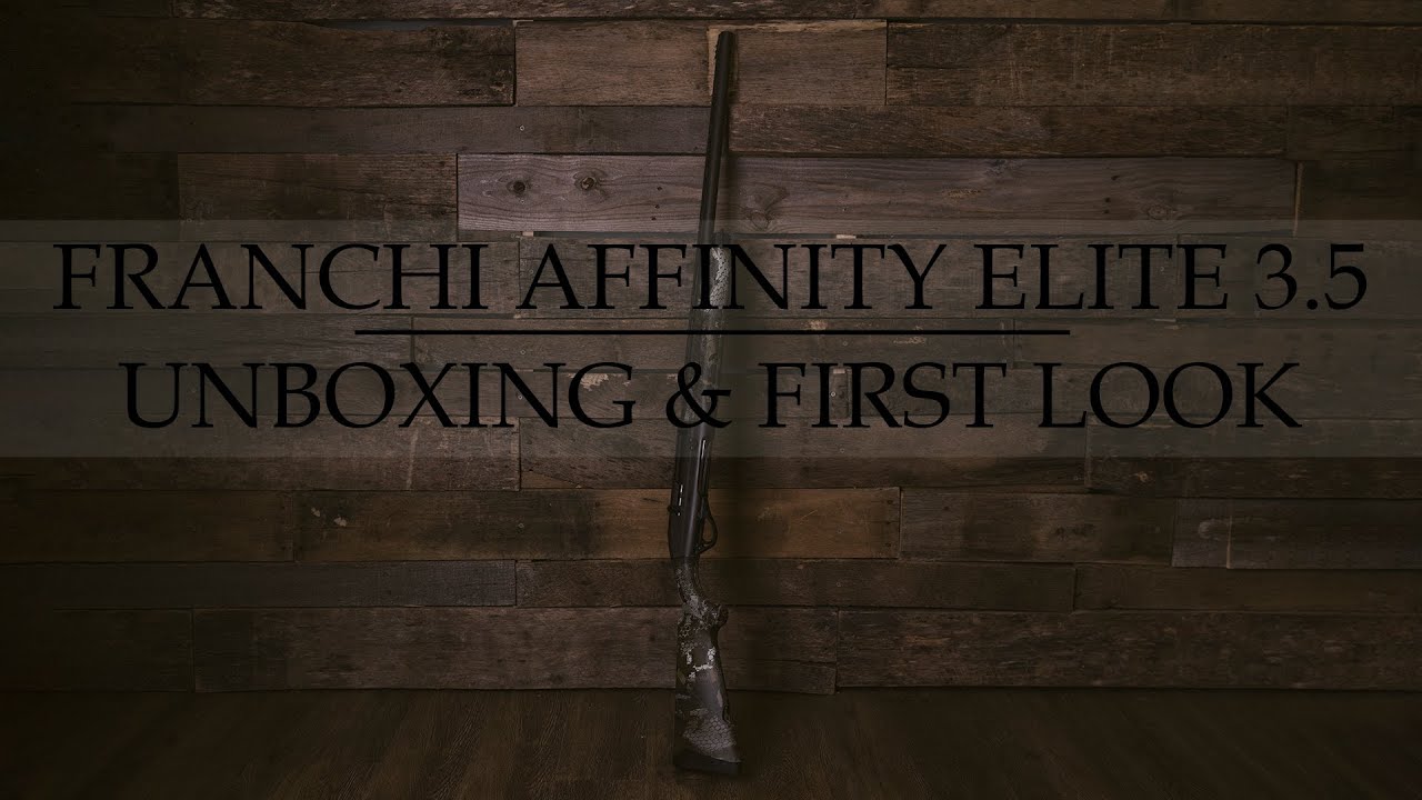Franchi Affinity Elite Unboxing & First Look