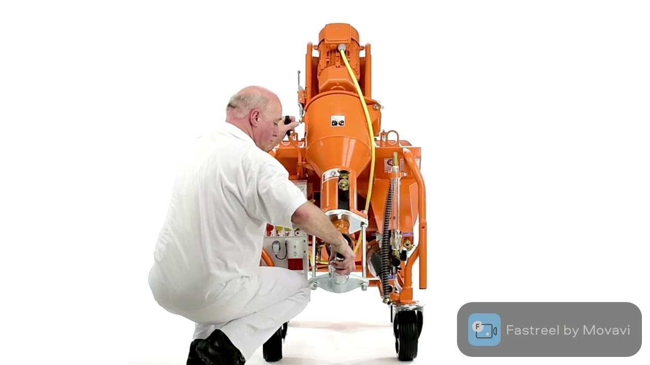 PFT G4 - Uma grande máquina de projetar reboco para grandes profissionais