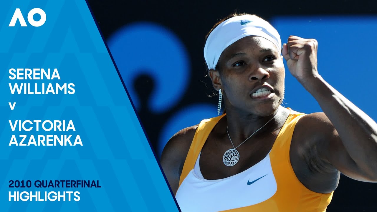 Serena Williams v Victoria Azarenka Full Match | Australian Open 2010 Quarterfinal