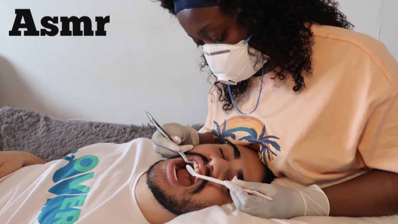ASMR Plaque Check-Up 🦷 Dental Exam & Cleaning
