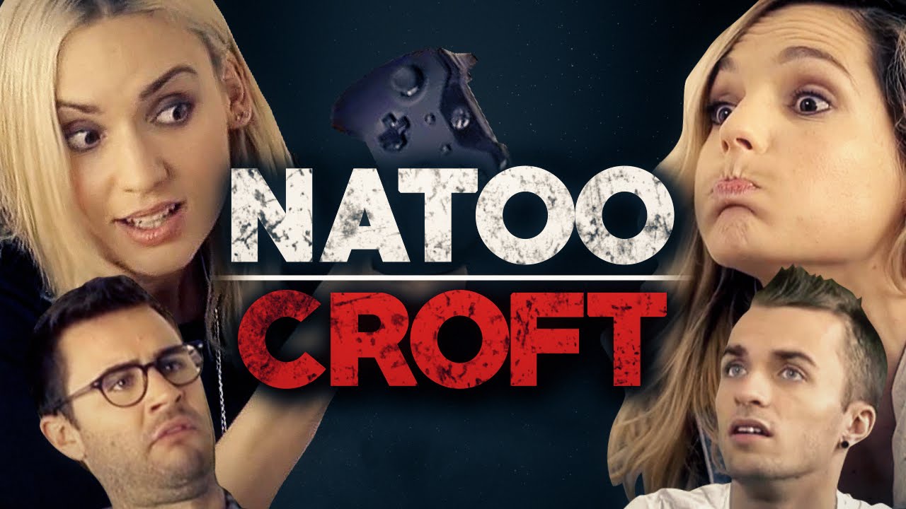 Natoo Croft - Avec Léa, Cyprien et Squeezie