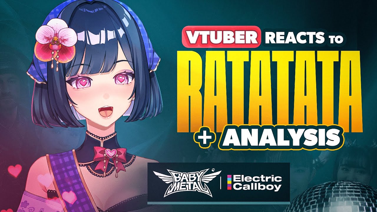 Реакция VTuber на трек BABYMETAL x Electric Callboy «RATATATA» 【Первая реакция и анализ】