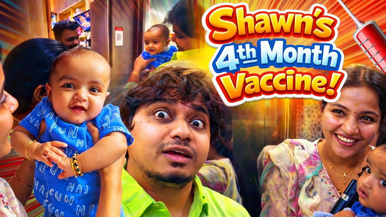 4th month vaccine for Shawn | doctor visit | things to know | baby vaccination 