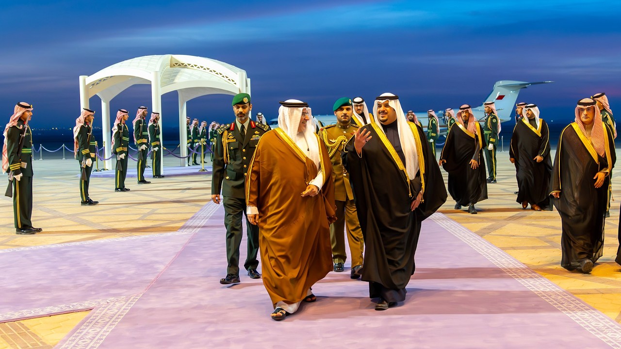 سمو ولي العهد رئيس مجلس الوزراء يصل إلى المملكة العربية السعودية في زيارةٍ أخوية
