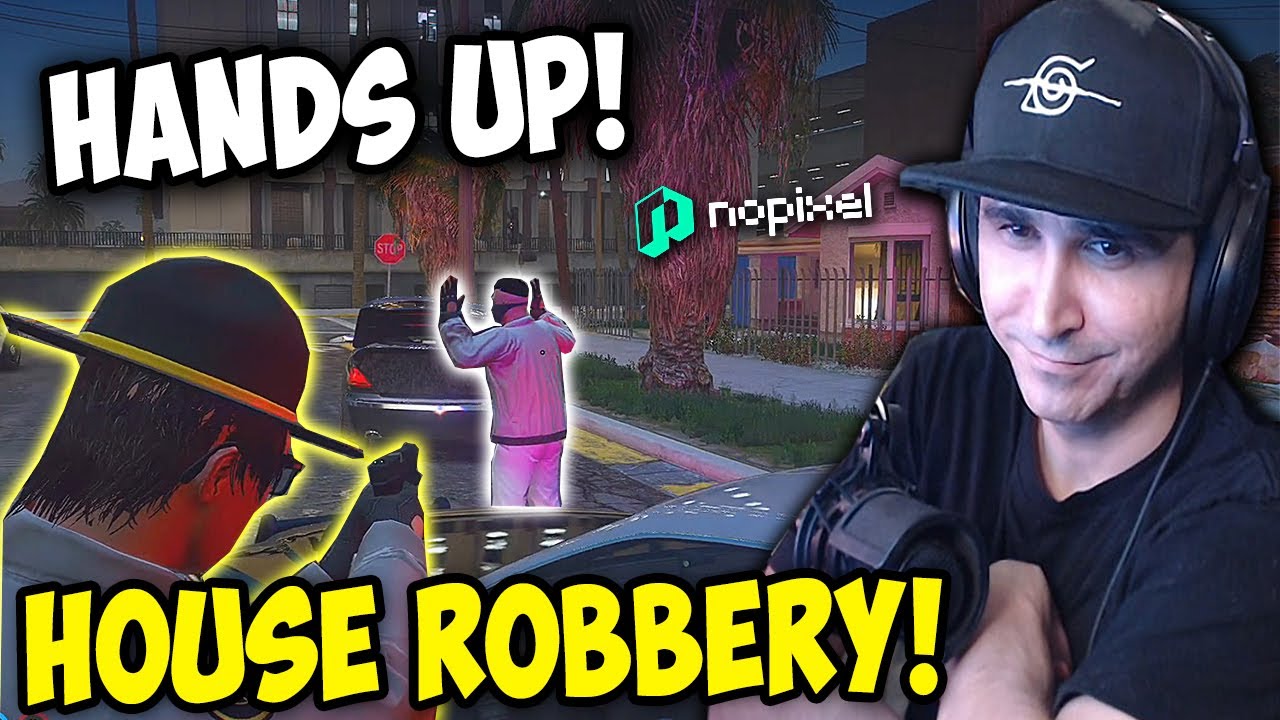 Summit1g FIRST HOUSE ROBBERY CALL! | GTA 5 NoPixel RP