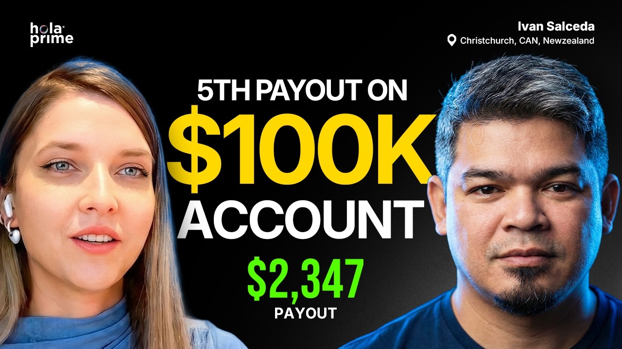 From Greedy Gambler to 5 Payouts 💰 | $100K Funded Trader Success Story (Gold Strategy Revealed)