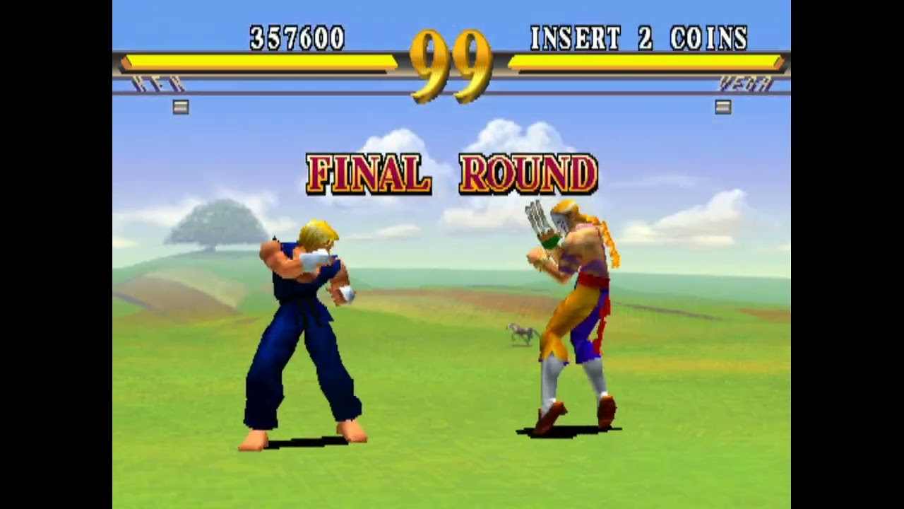 Street Fighter EX2 (Аркада) — прохождение на самом сложном уровне (Кен)