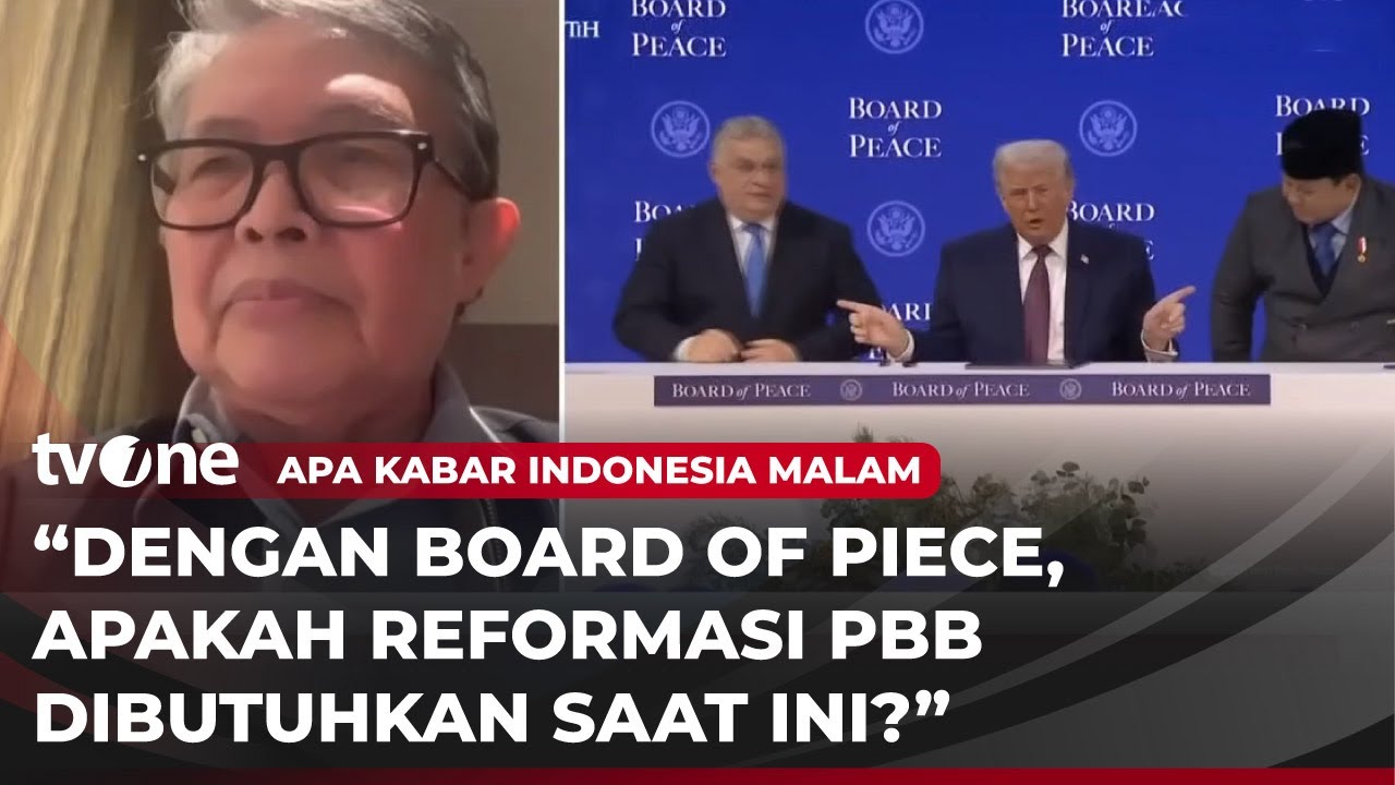 Wartawan Senior: Indonesia Jadi Pemain Utama di Board of Peace | AKIM