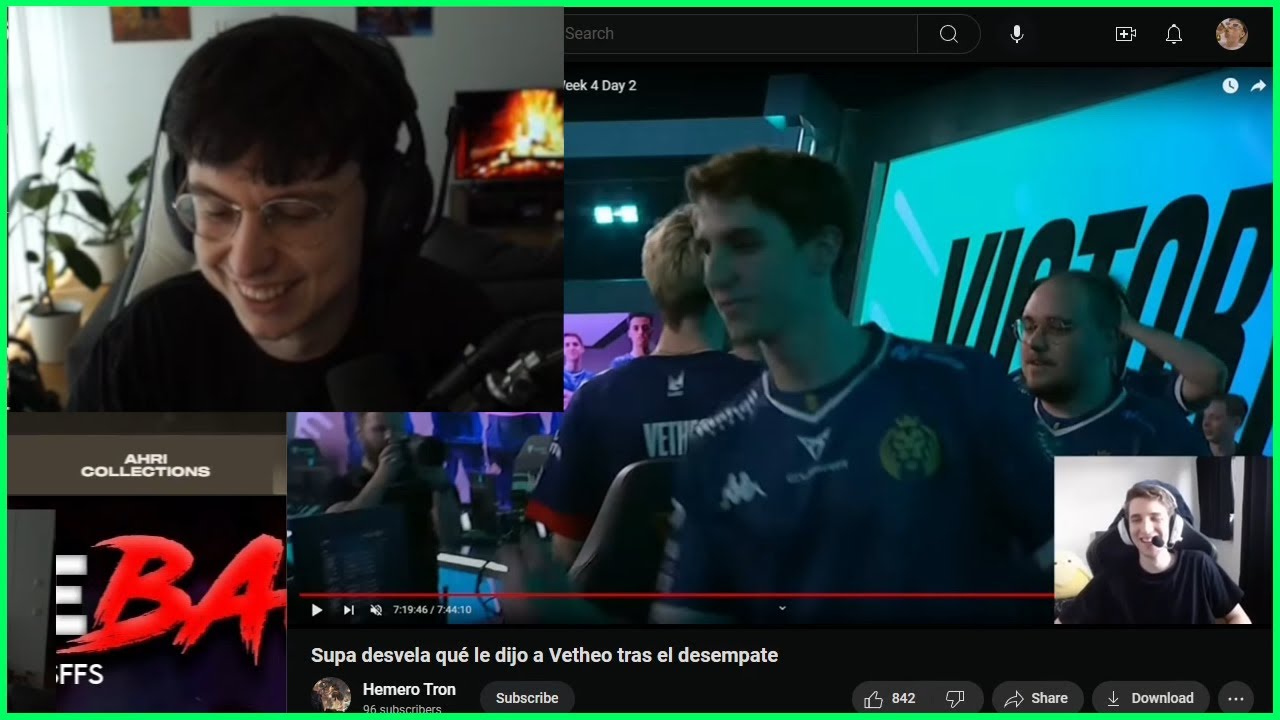 Caedrel Reacts To MDK Supa And VIT Vetheo Beef