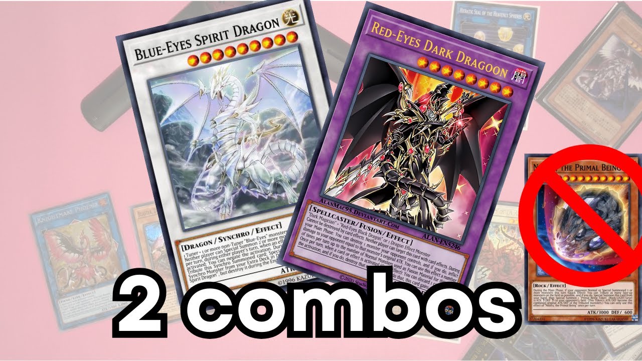 Cómo usar Red Eyes Dark Dragoon en deck Blue Eyes?
