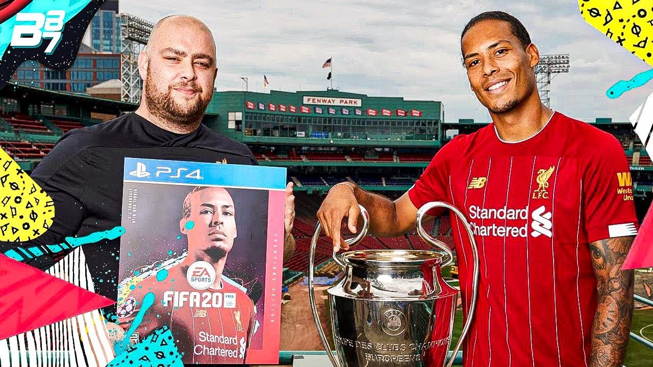 INTERVIEW WITH VIRGIL VAN DIJK! COVER STAR FOR FIFA 20! #SponsoredByEA