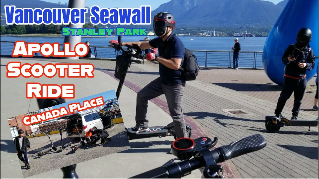 Vancouver Seawall rides Apollo Ghost 2022 with V3 Upgrade
