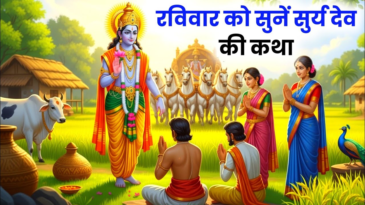 रविवार व्रत कथा अवश्य सुनें | ravivar vrat katha | sunday fasting story | suraj bhagwan ki kahani 