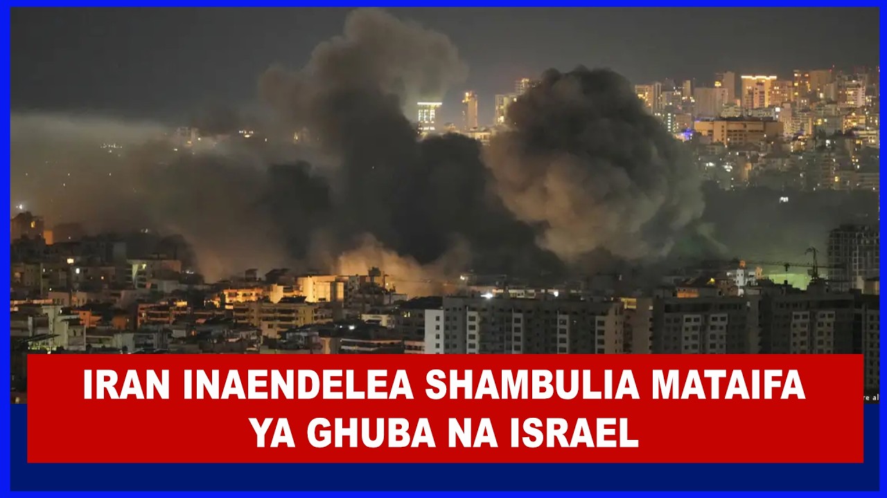 VITA YA ISRAEL NA IRAN YAINGIA SIKU YA SABA LEO MASHAMBULIZI YAKIWA NI MAKALI