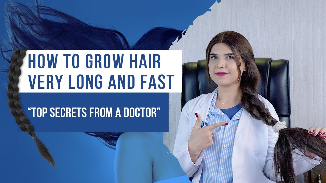 HOW TO GROW HAIR VERY LONG AND FAST. 