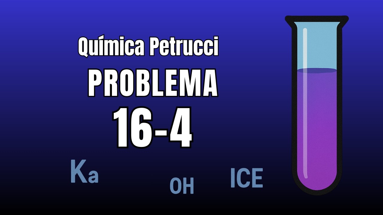 Petrucci • Capítulo 16 • Problema 3
