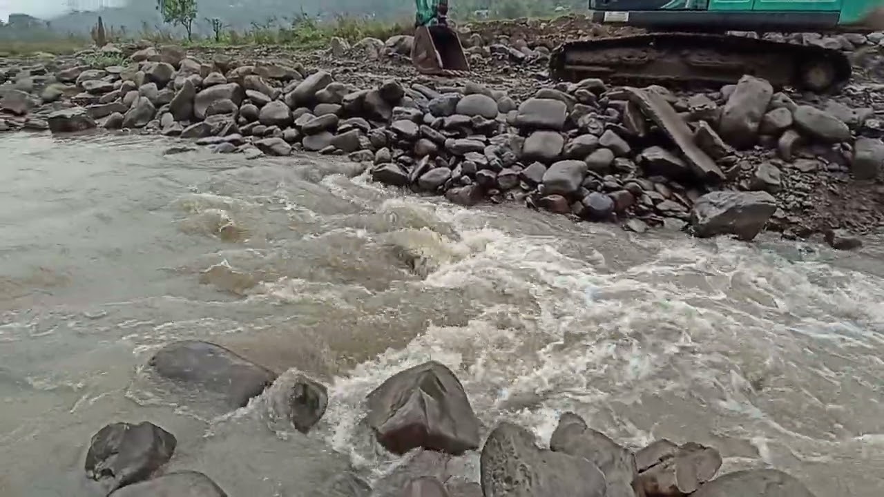 results of river exploitation