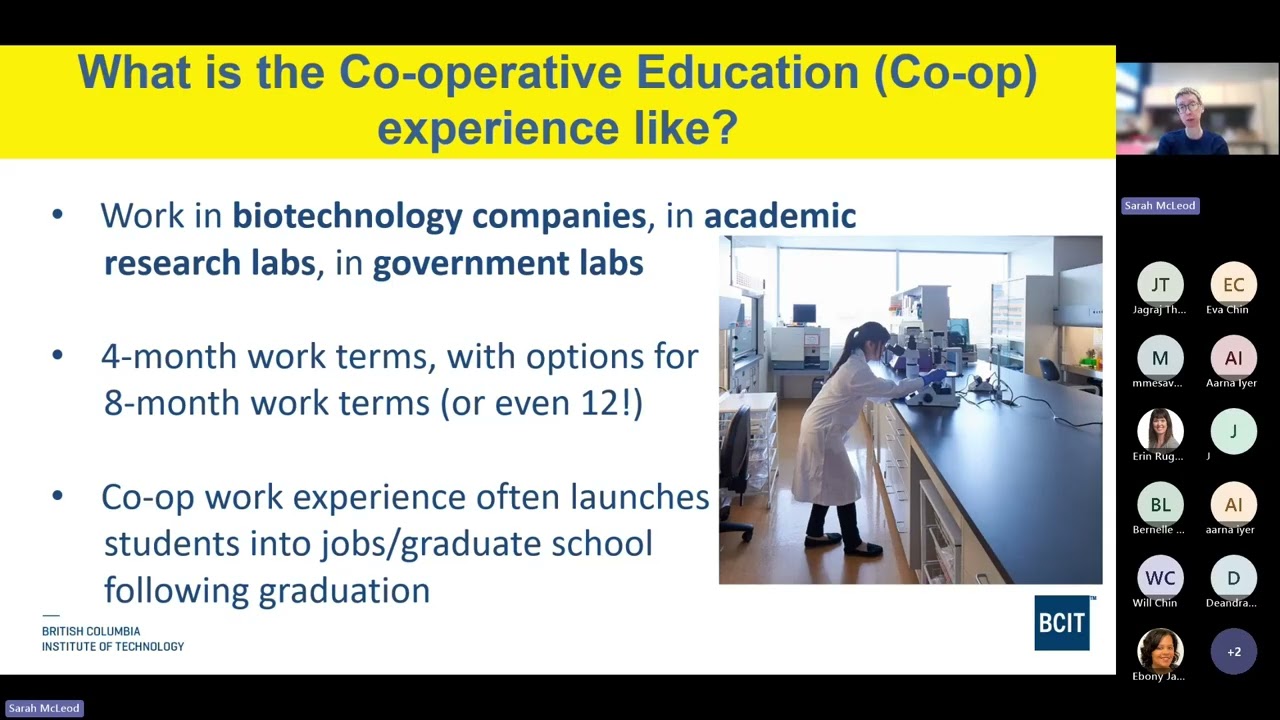 BCIT Biotechnology Info Session Feb 2026
