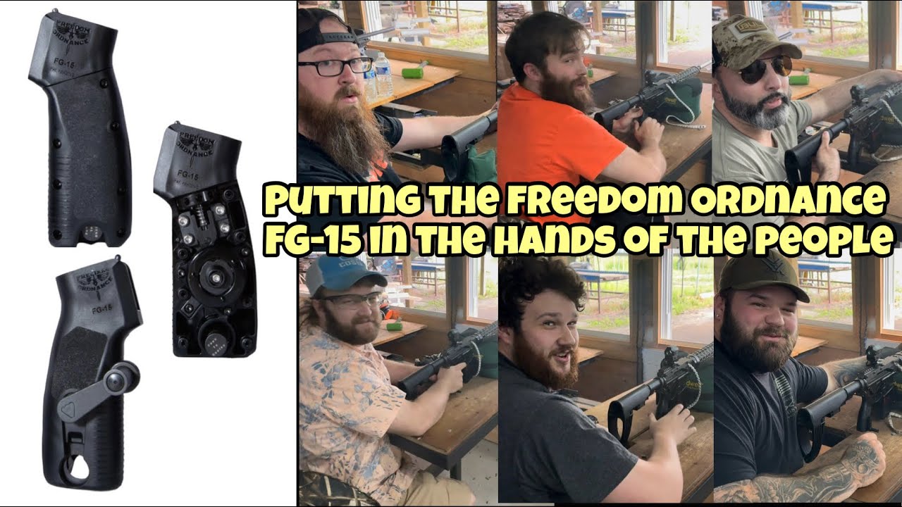 Putting The Freedom Ordinates FG-15 In The Hands Of The People