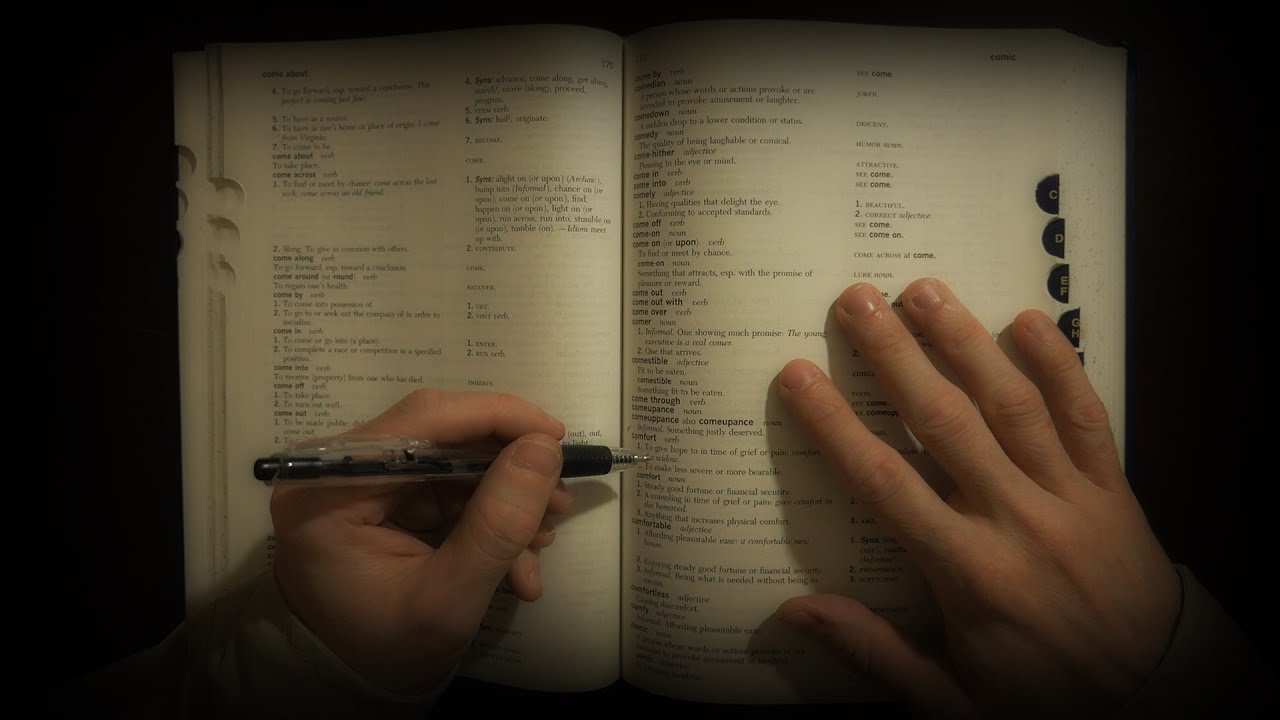 Words Pt .2 [ ASMR ]
