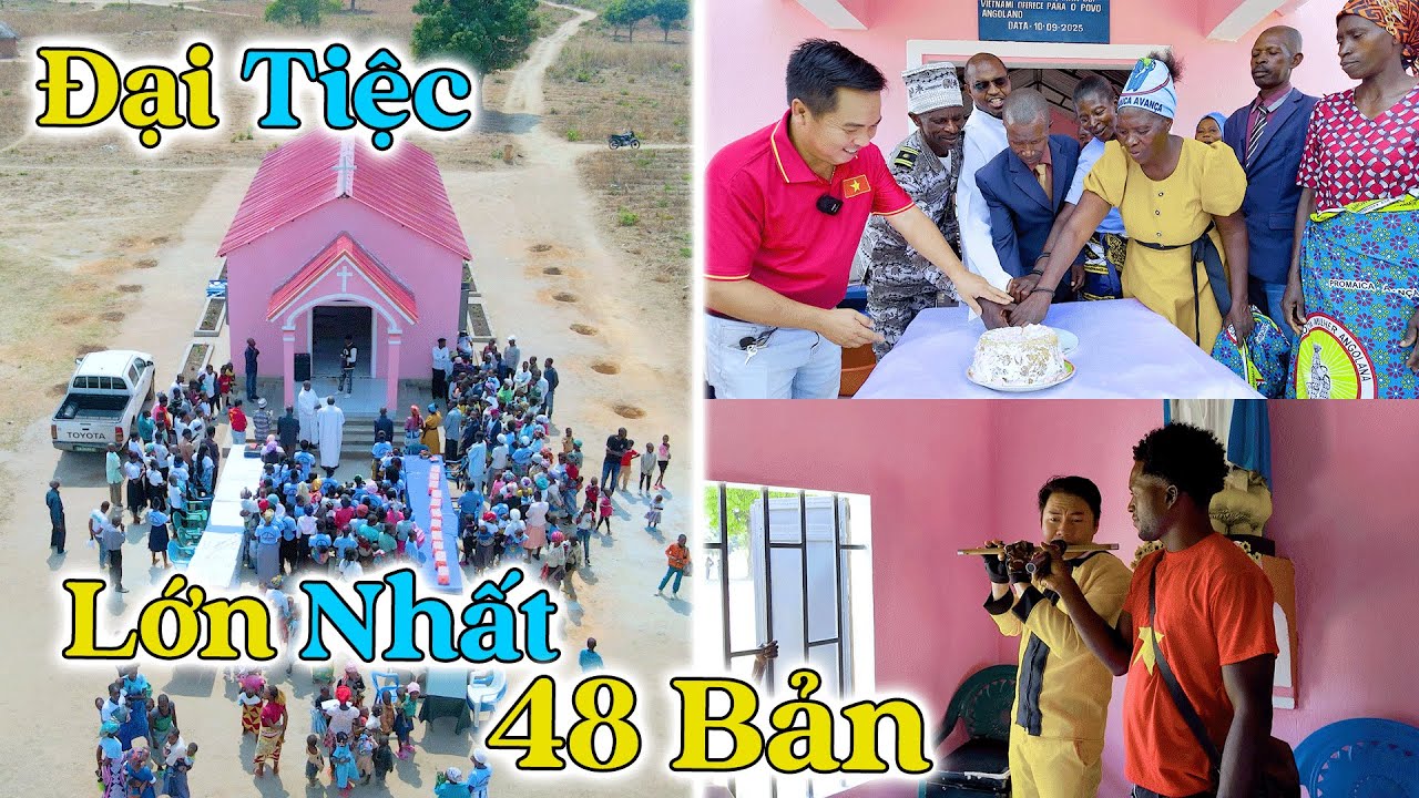 Đông Paulo || 48 Bản Bác Quản Lý Chưa Có Bản Nào Đại Tiệc To Thế Này! Số Thực Phẩm Khổng Lồ Cung Cấp