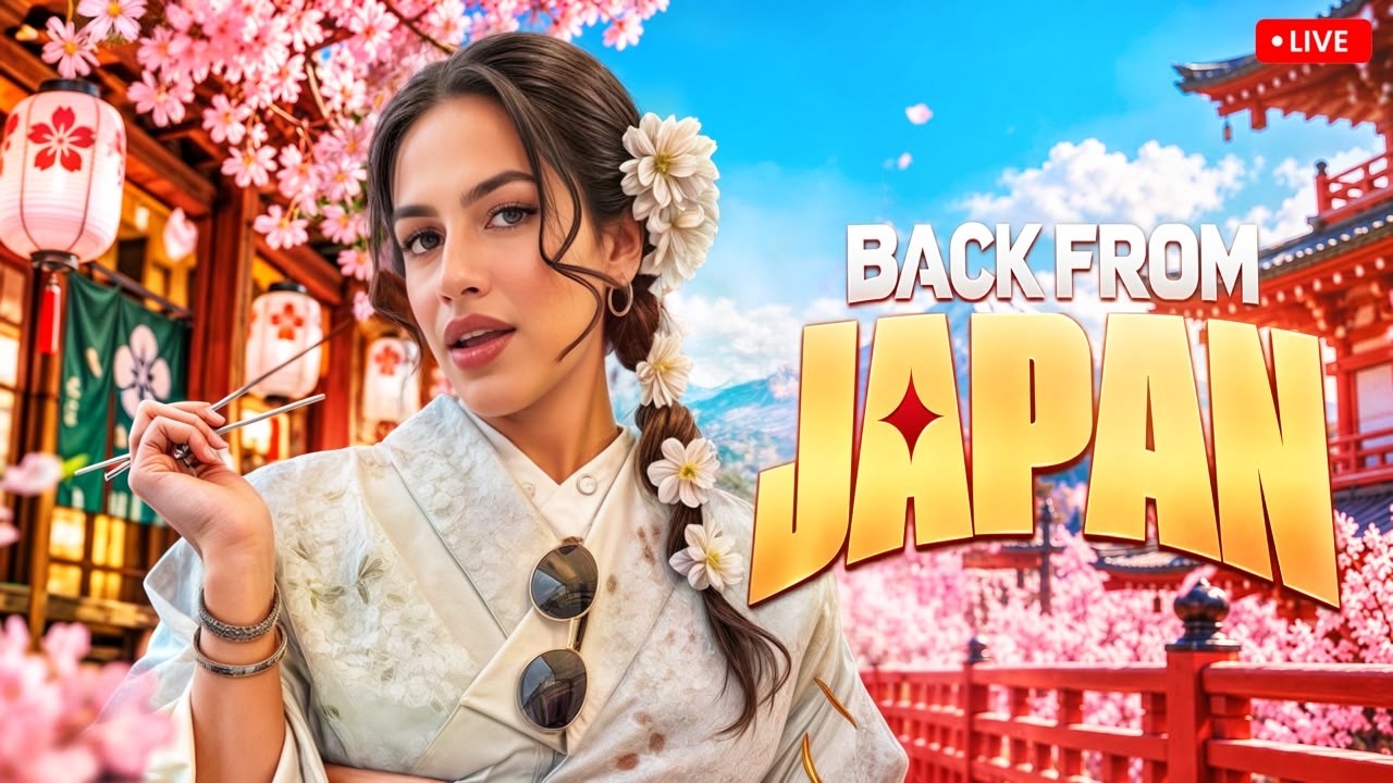 🔴BACK FROM JAPAN | Just Chatting & games🖤🔥 #tagontop