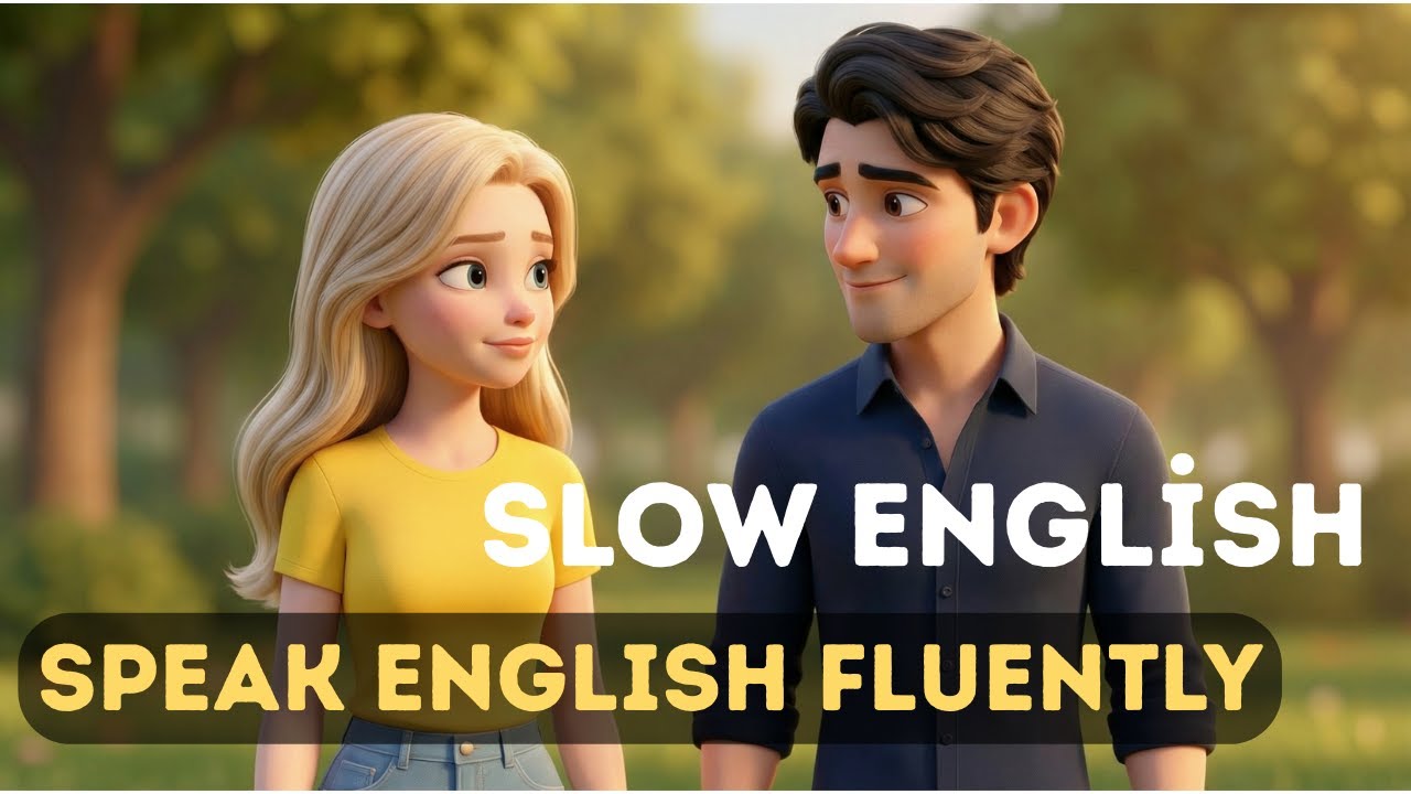 How to Speak English Fluently? - Slow and Easy English For Beginners