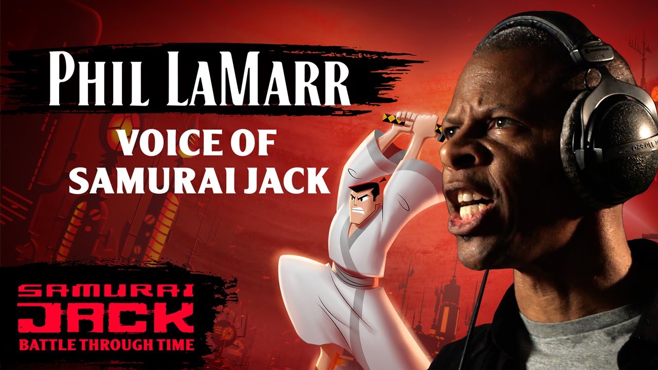 Behind the Scenes with Phil LaMarr | Samurai Jack: Battle Through Time | Adult Swim Games