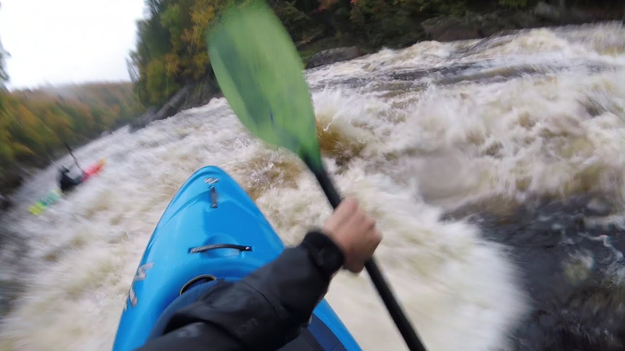Video Guide Rivière Jacques-Cartier, section Tewkesbury @ 0 - KAYAK DETAIL