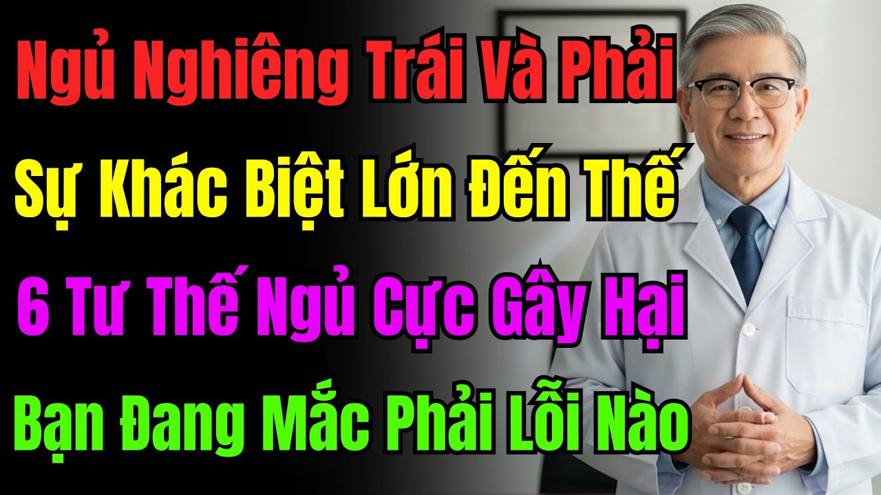6 Tư Thế Ngủ Phổ Biến Khiến Bạn Già Đi 10 Tuổi! Rất Nhiều Người Không Hề Hay Biết Điều Này.