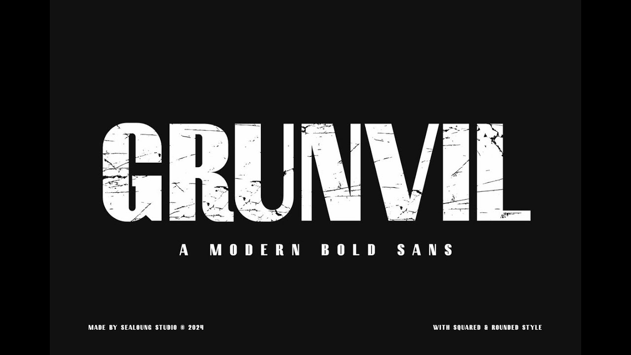 Grunvil Font Download