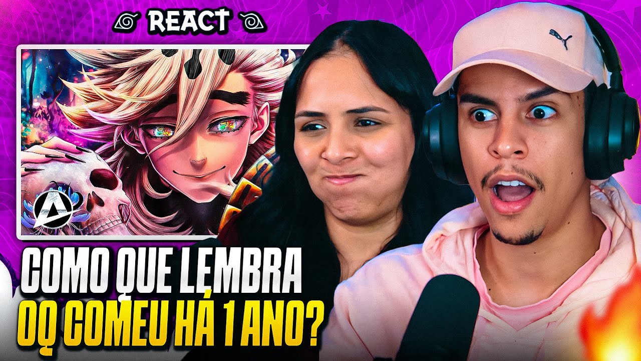ANIRAP: Douma (Kimetsu no Yaiba) | Frias Emo&ccedil;&otilde;es | [Casal Jounin React] 🔥