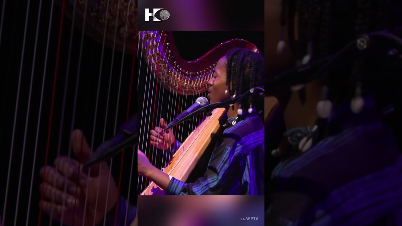 French jazz harpist Sophye Soliveau bares her soul with strings.