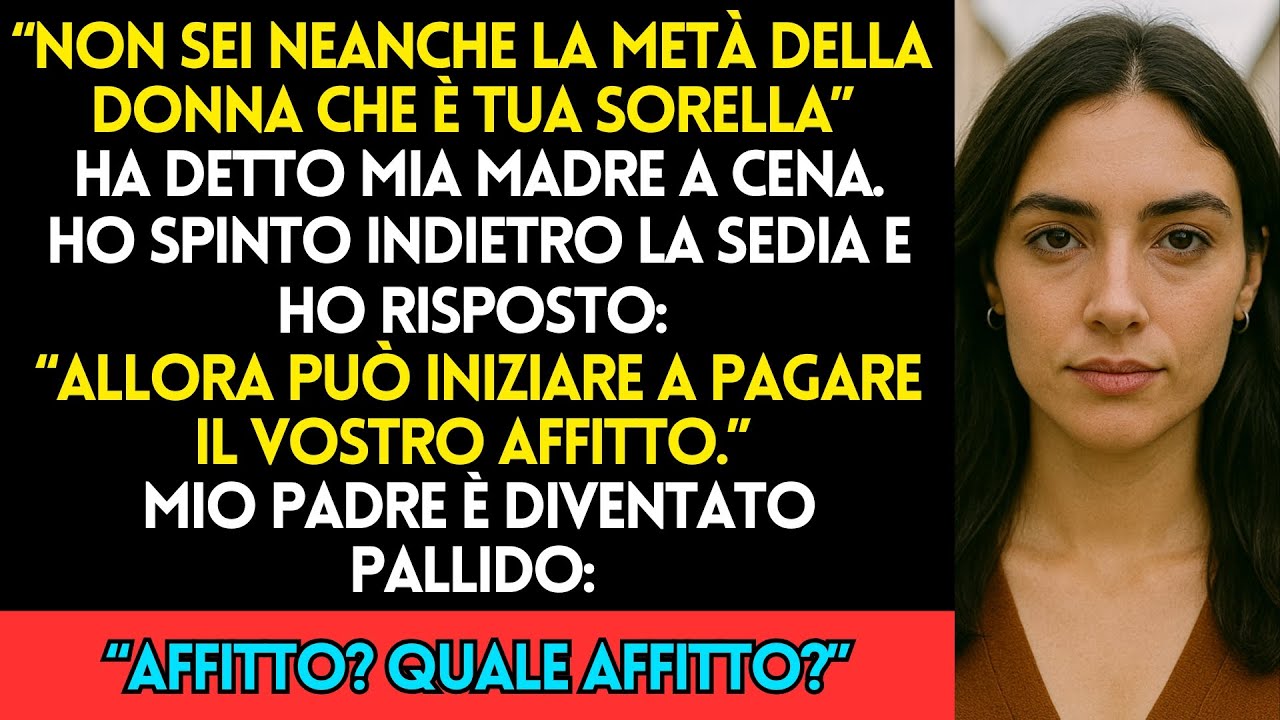 “Non Sei Neanche La Metà Della Donna Che È Tua Sorella”, Hanno Detto I Miei Genitori A Cena  Ho Spin