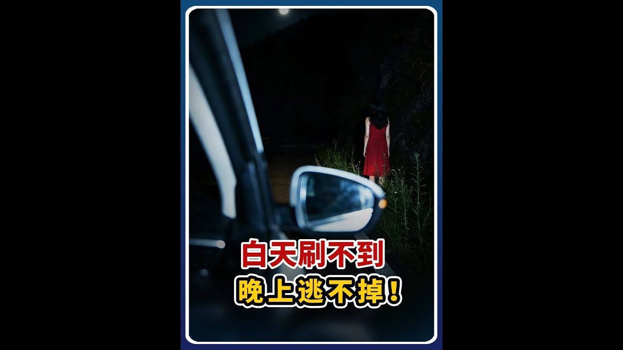 白天刷不到晚上逃不掉！#白天刷不到晚上逃不掉系列#恐怖 #交通 #交通安全知识点 #交通 #遊戲