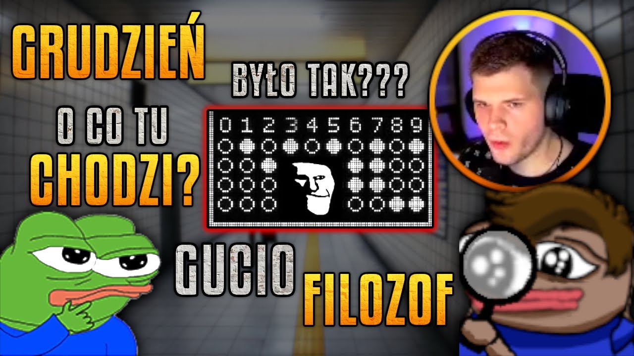 GUCIO VS ESCAPE ROOM | FILOZOFIA | REAKTYWACJA KANAŁU | PODSUMOWANIE DNIA #52 | GRUDZIEŃ