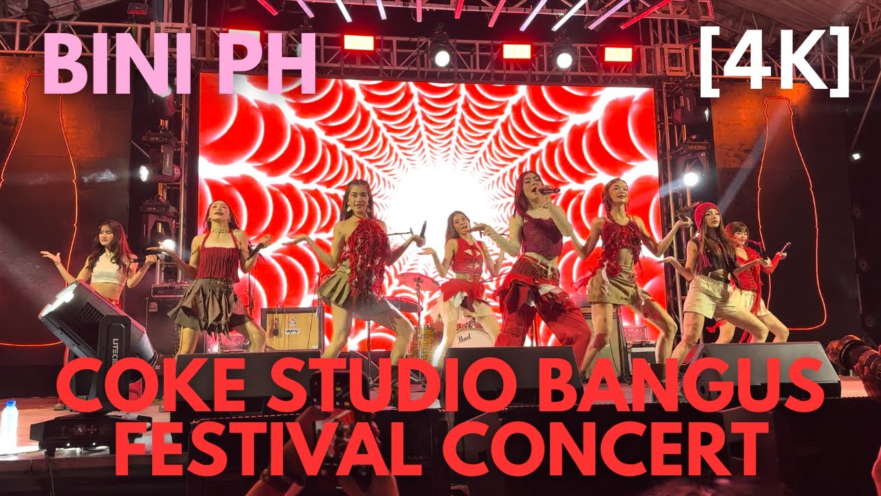 BINI at Coke Studio's Bangus Festival Concert 2024 | April 30, 2024