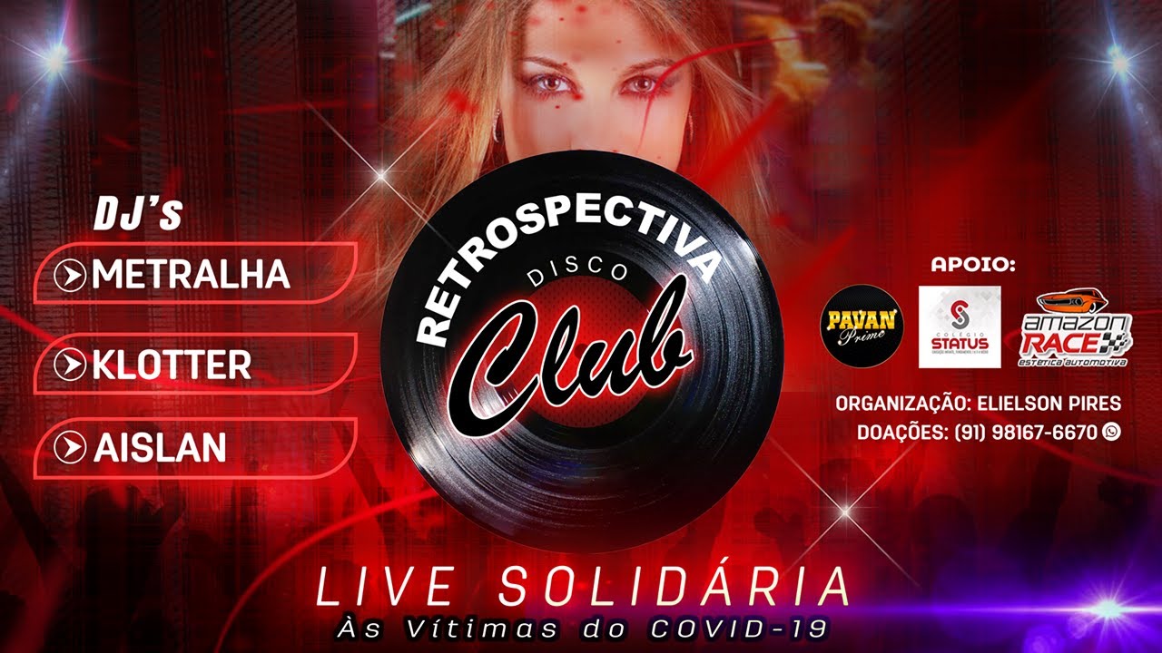 LIVE RETROSPECTIVA DISCO CLUB - 24.05.2020