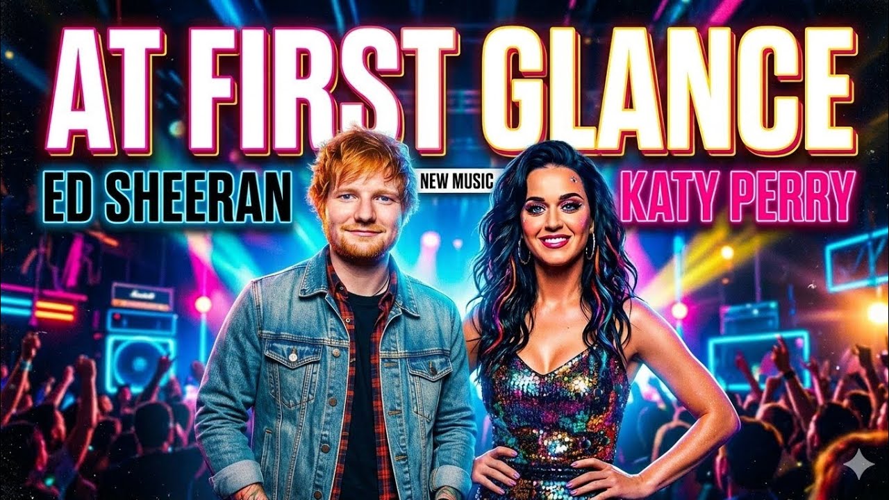 Ed sheeran and ketty perry - AT FIRST GLANCE | New Music Lyrics | 2026