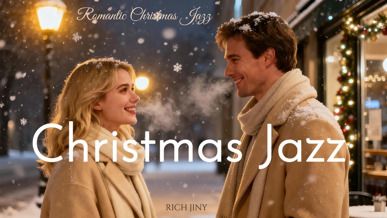 💕Романтический Рождественский Джаз｜Ожидание Любви под Зимними Огнями 🎄Музыка для Кафе&middot;Отдыха&middot;Учёбы🎶