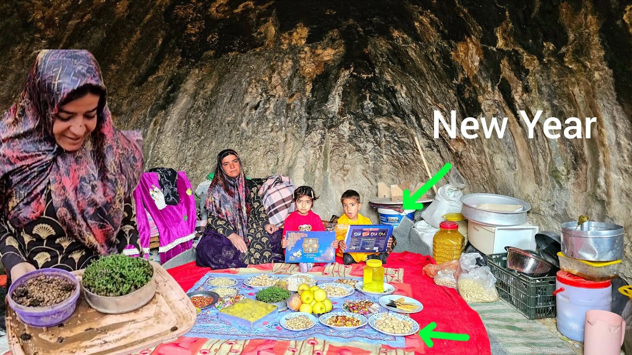 Nowruz Celebration in Cave: Amazing Life of Iranian Nomads