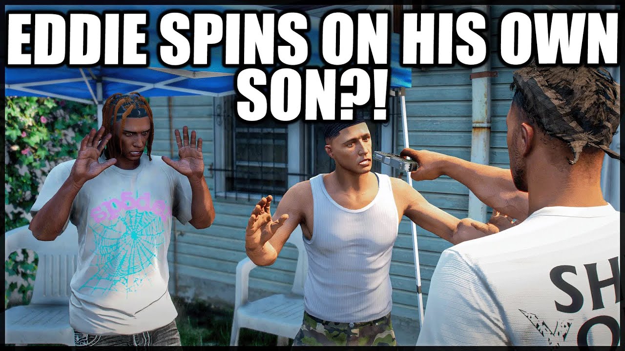 Eddie Spins On His Own Son?! | GTA RP | GrizzleyWorld Chiraq