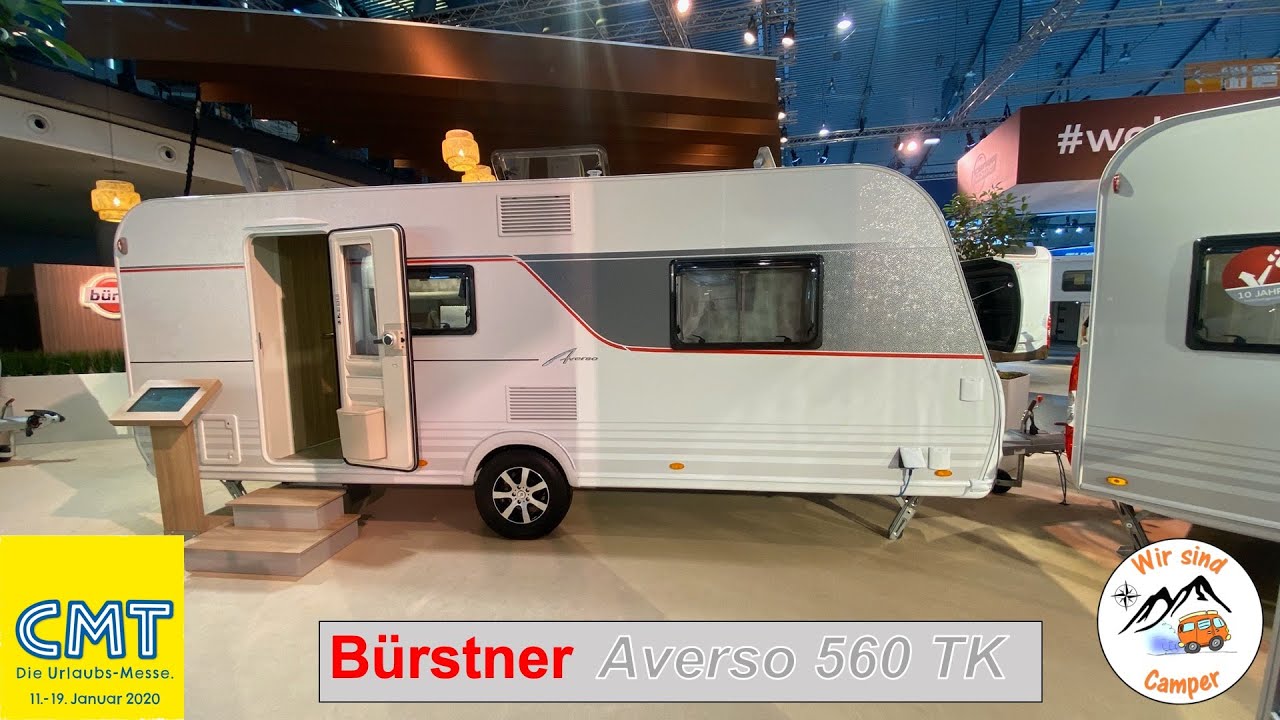 Vorstellung des Bürstner Averso 560 TK auf der CMT 2020 in Stuttgart