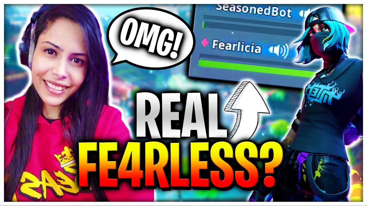 IS THIS THE REAL FE4RLESS? Random Match (Fortnite- Battle Royale) TSM Chica