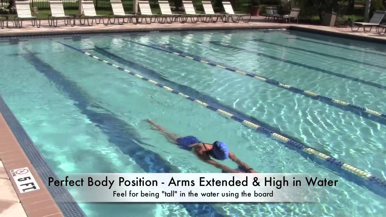 Coach Robb: Swimming: How To Use a Kickboard