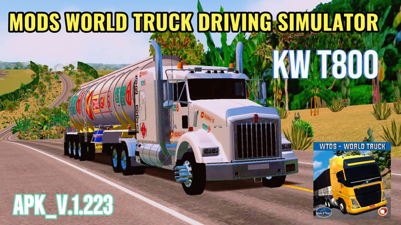 Mods: Kenworth T800 Industrial | World Truck Driving Simulator 
