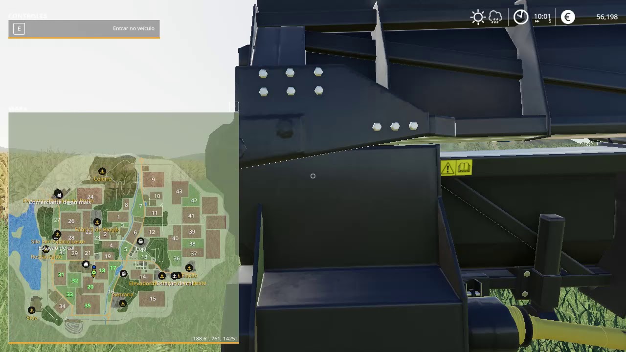 fs 19 opera&ccedil;&atilde;o New holland CR 1090  part1