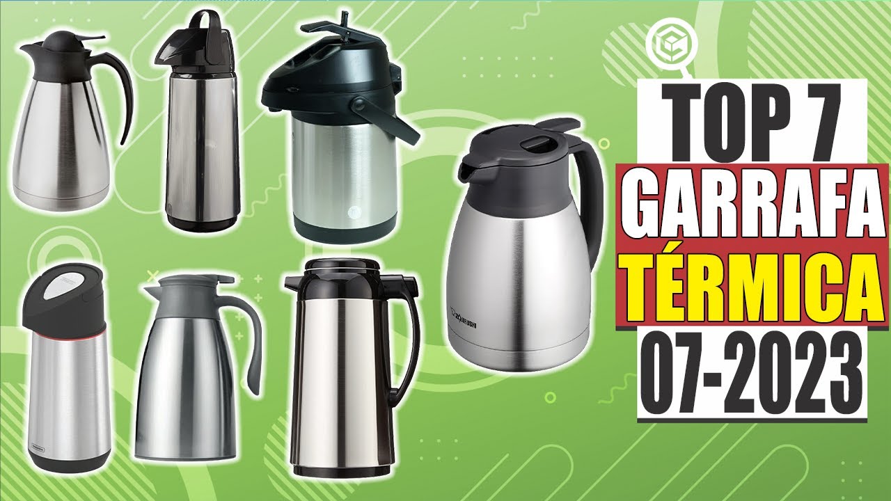 10 MELHORES GARRAFAS TÉRMICAS em 2023 ➽ CAFÉ QUENTE 24H!