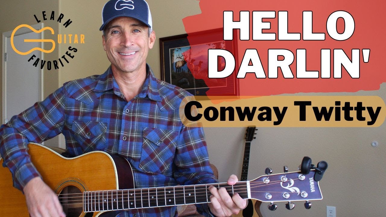 Hello Darlin' - Conway Twitty - Guitar Lesson