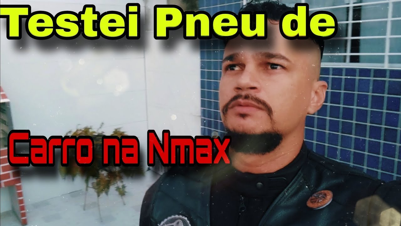 Testei Pneu de carro na Scooter Nmax na estrada, será que deu certo ? @Gerffmax #scootervlog #nmax